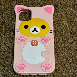 Cute Pink Cat Phone Case